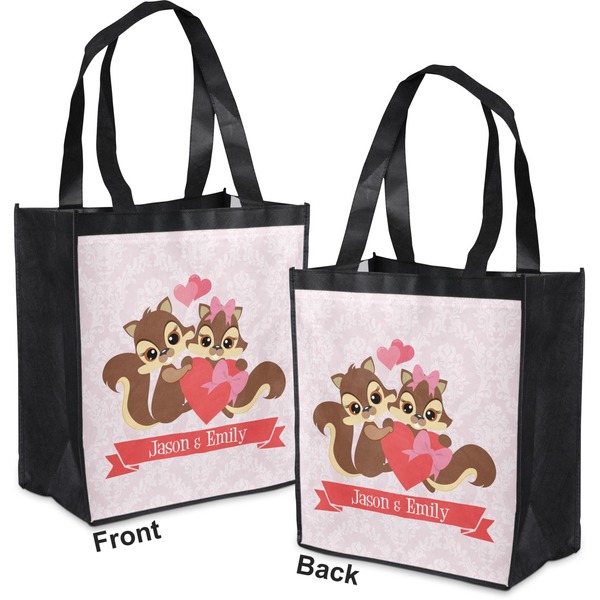 Chipmunk Couple Grocery Bag - Apvl