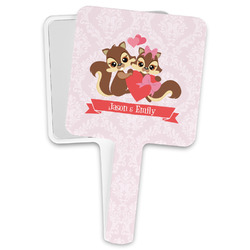 Chipmunk Couple Hand Mirror (Personalized)