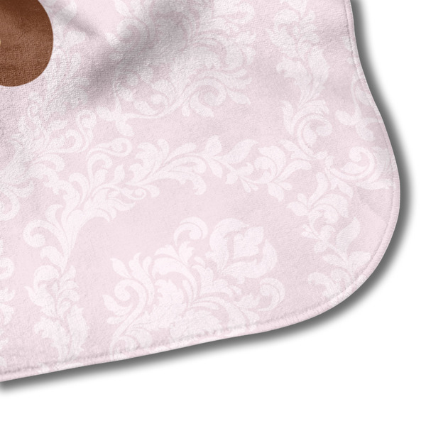 Chipmunk Couple Hooded Baby Towel- Detail Corner