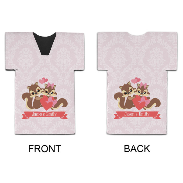 Chipmunk Couple Jersey Bottle Cooler - APPROVAL