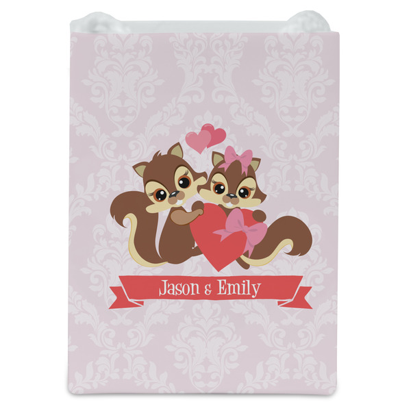 Chipmunk Couple Jewelry Gift Bag - Matte - Front
