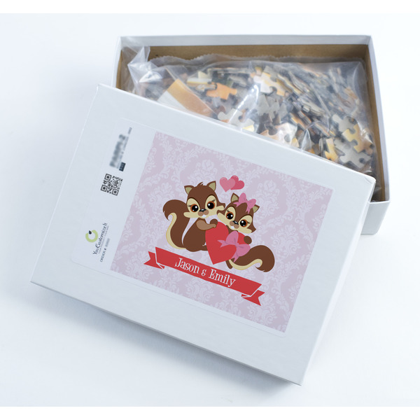 Chipmunk Couple Jigsaw Puzzle 252 Piece - Box