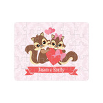 Chipmunk Couple Jigsaw Puzzles (Personalized)