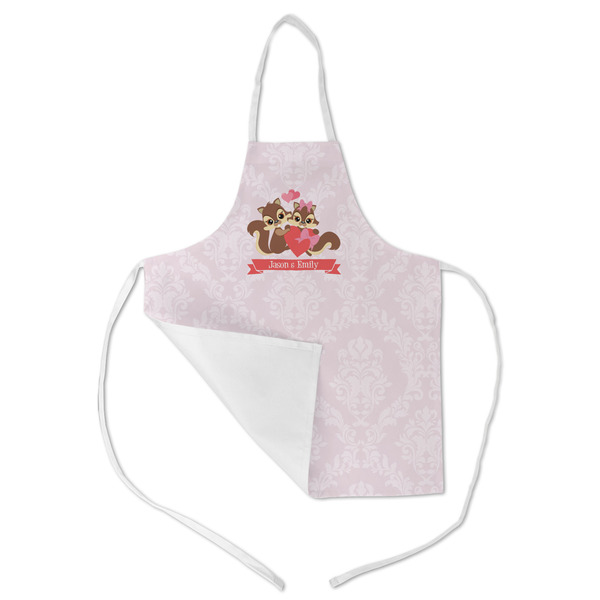 Chipmunk Couple Kid's Aprons - Medium - Main (med/lrg)