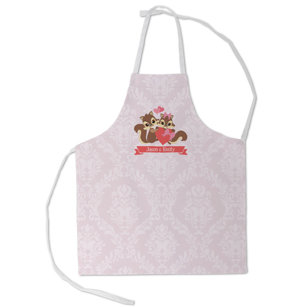 Custom Chipmunk Couple Kid's Apron - Small (Personalized)