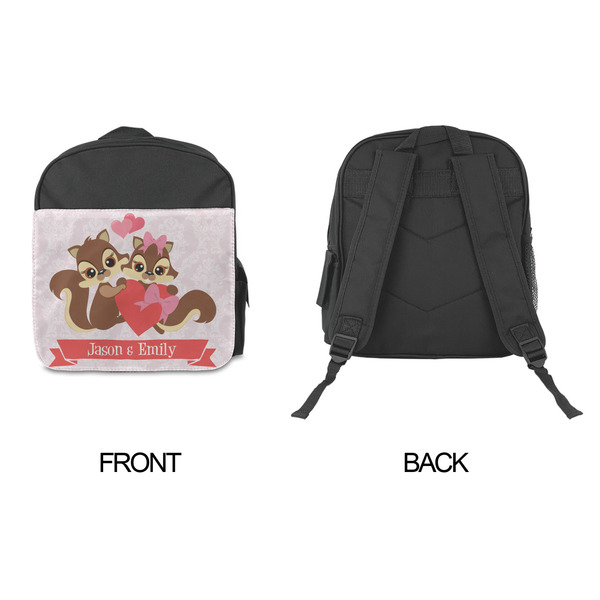 Chipmunk Couple Kid's Backpack - Approval