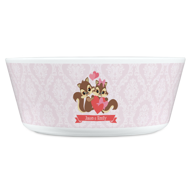 Chipmunk Couple Kids Bowls - FRONT