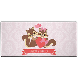 Chipmunk Couple 3XL Gaming Mouse Pad - 35" x 16" (Personalized)