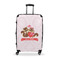 Chipmunk Couple Suitcase - 28" Large - Checked w/ Couple's Names