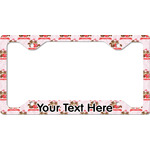 Chipmunk Couple License Plate Frame - Style C (Personalized)