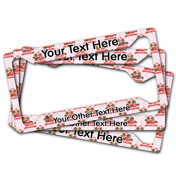 Chipmunk Couple License Plate Frames - (PARENT MAIN)