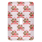 Chipmunk Couple Light Switch Cover (Personalized)