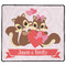 Chipmunk Couple XL Gaming Mouse Pad - 18" x 16" (Personalized)