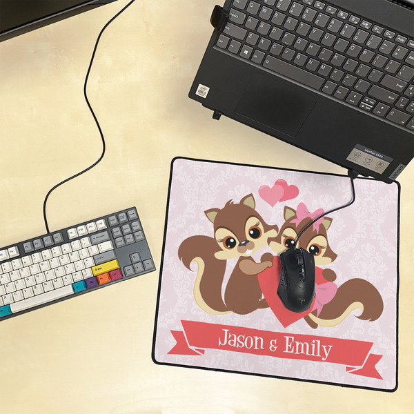 Chipmunk Couple Medium Gaming Mats - LIFESTYLE
