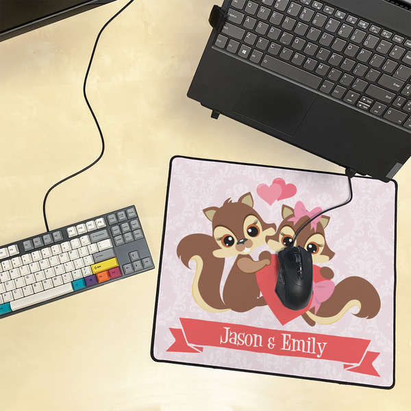 Chipmunk Couple Medium Gaming Mats - LIFESTYLE