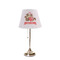Chipmunk Couple Poly Film Empire Lampshade - On Stand