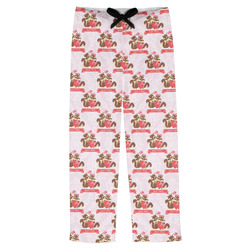 Chipmunk Couple Mens Pajama Pants - XS (Personalized)
