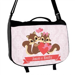 Chipmunk Couple Messenger Bag (Personalized)
