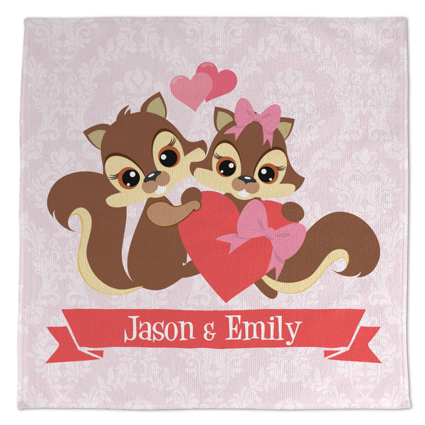Chipmunk Couple Microfiber Dish Rag - APPROVAL