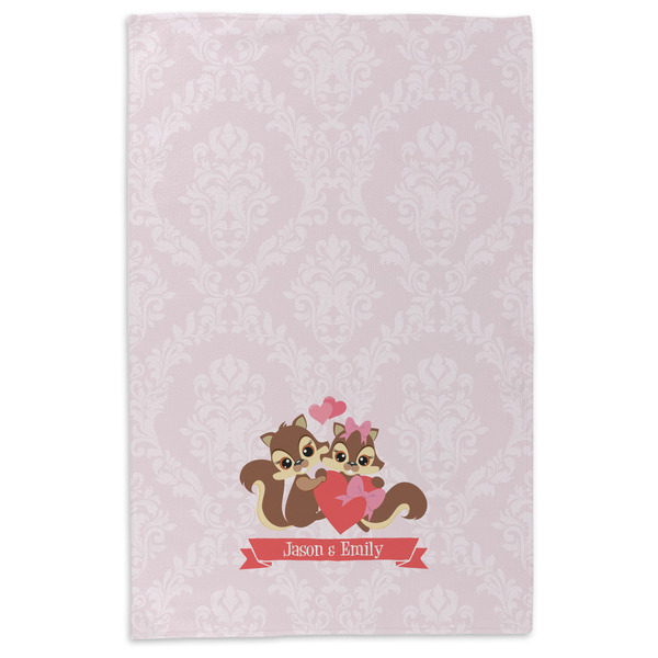 Chipmunk Couple Microfiber Dish Towel - APPROVAL