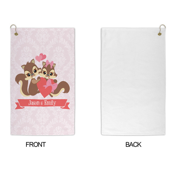 Chipmunk Couple Microfiber Golf Towels - APPROVAL