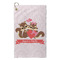 Chipmunk Couple Microfiber Golf Towels - Small - FRONT