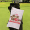 Chipmunk Couple Microfiber Golf Towels - Small - LIFESTYLE