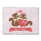 Chipmunk Couple Microfiber Screen Cleaner (Personalized)