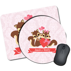 Chipmunk Couple Mouse Pads (Personalized)
