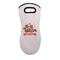 Chipmunk Couple Neoprene Oven Mitt - Single w/ Couple's Names