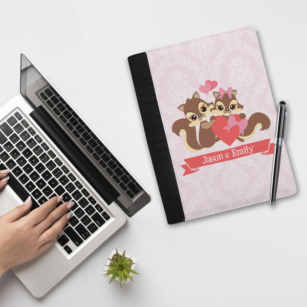 Chipmunk Couple Notebook Padfolio - LIFESTYLE (large)