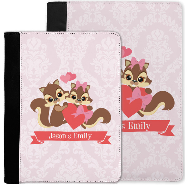 Chipmunk Couple Notebook Padfolio - MAIN
