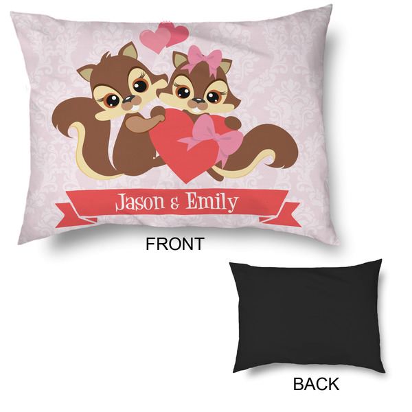 Chipmunk Couple Outdoor Dog Beds - Large - APPROVAL