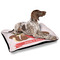 Chipmunk Couple Outdoor Dog Beds - Large - IN CONTEXT