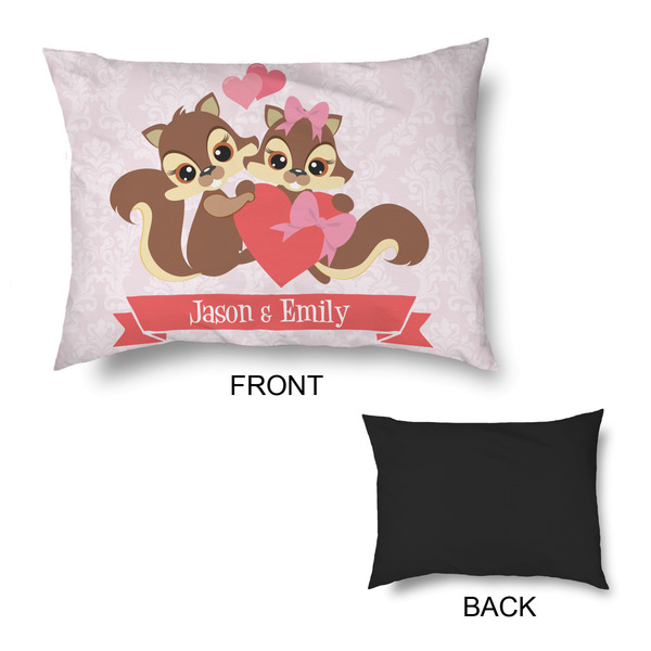 Chipmunk Couple Outdoor Dog Beds - Medium - APPROVAL