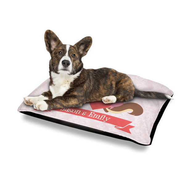 Chipmunk Couple Outdoor Dog Beds - Medium - IN CONTEXT