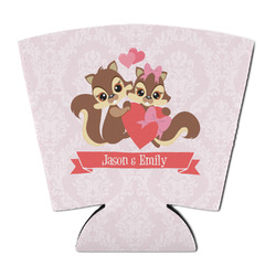 Chipmunk Couple Party Cup Sleeve - with Bottom (Personalized)