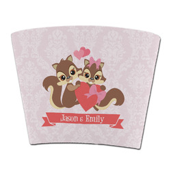 Chipmunk Couple Party Cup Sleeve - without bottom (Personalized)