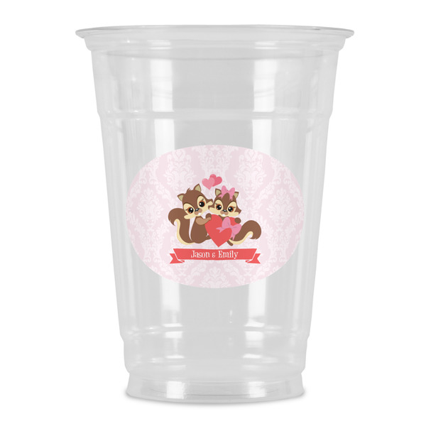 Custom Chipmunk Couple Party Cups - 16oz (Personalized)