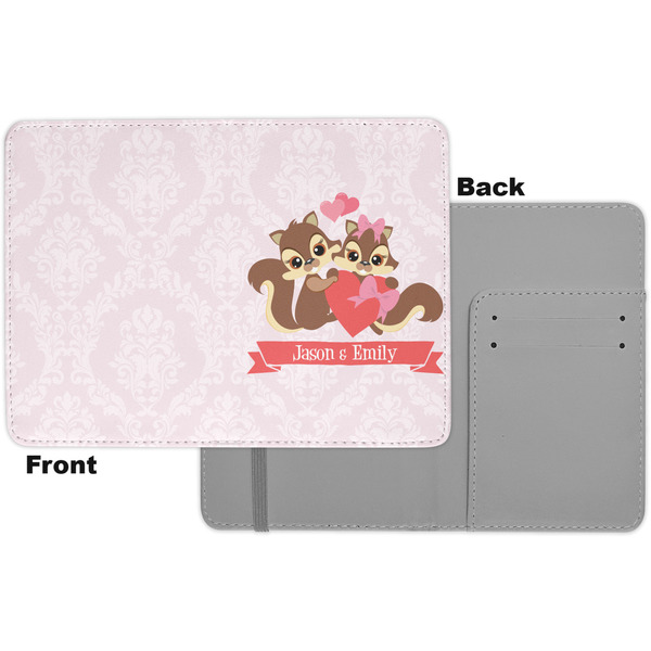 Chipmunk Couple Passport Holder - Apvl