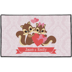 Chipmunk Couple Door Mat - 60"x36" (Personalized)