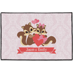 Chipmunk Couple Door Mat - 36"x24" (Personalized)