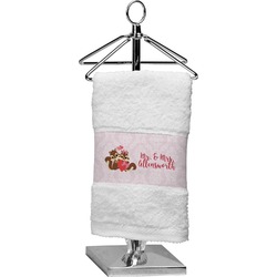 Chipmunk Couple Cotton Finger Tip Towel (Personalized)