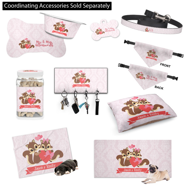 Chipmunk Couple Customized Pet Accessories