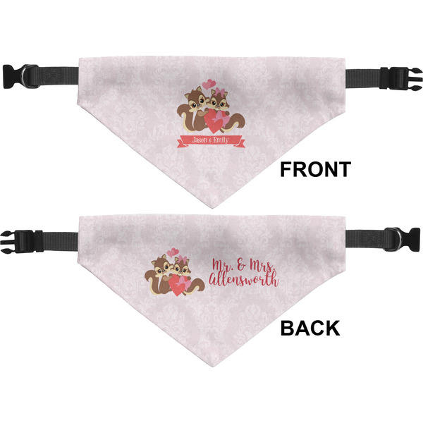 Chipmunk Couple Pet Bandana Approval