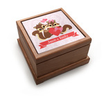 Chipmunk Couple Pet Urn w/ Couple's Names