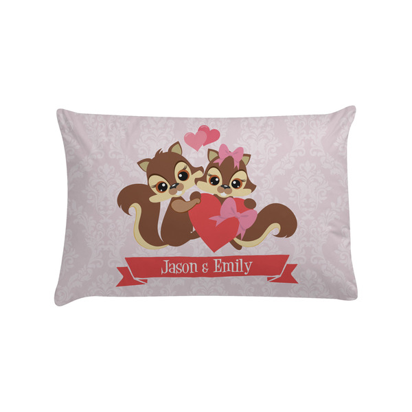 Custom Chipmunk Couple Pillow Case - Standard (Personalized)