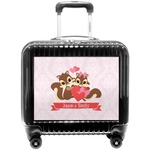 Chipmunk Couple Pilot / Flight Suitcase (Personalized)