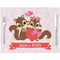 Chipmunk Couple Placemat with Props