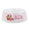 Chipmunk Couple Plastic Dog Bowl - Medium (Personalized)
